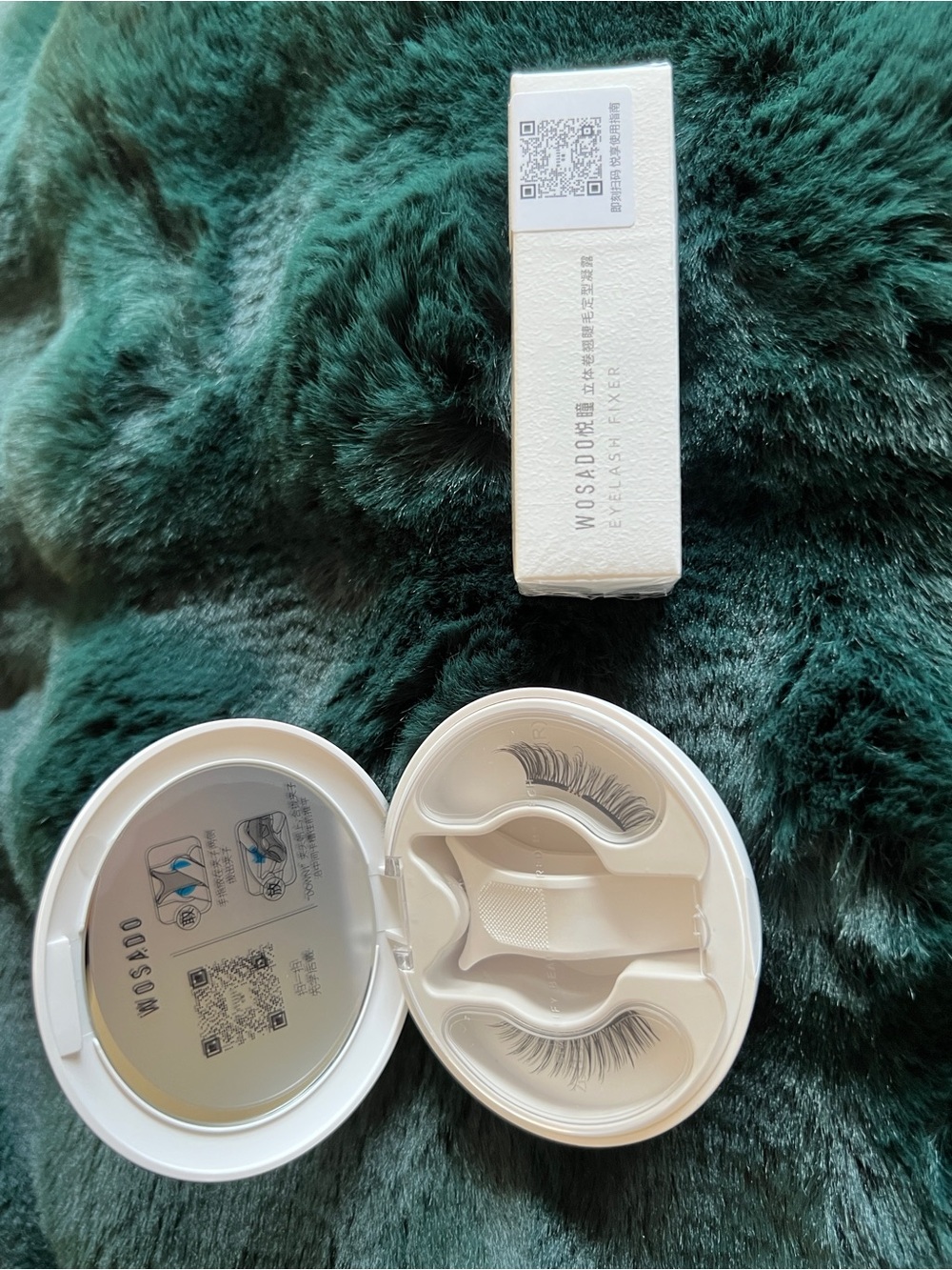 Magnetic False Eyelashes Set in Black